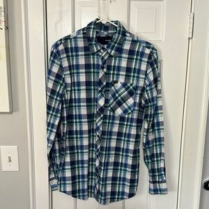 Hurley long sleeve button down men’s skirt size medium